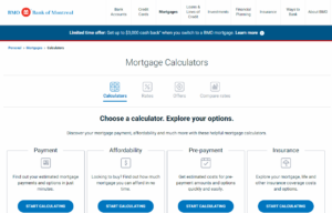 BMO Mortgage Calculator